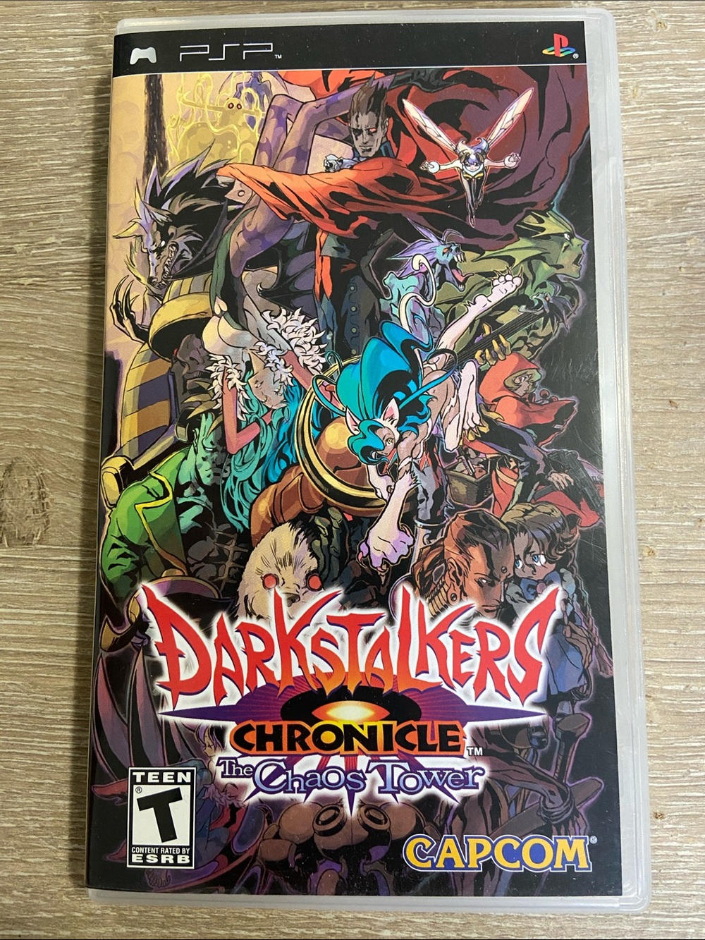 Darkstalkers Chronicle: The Chaos Tower (Playstation PSP, 2005) *Manual Missing*